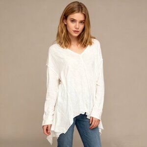 Forever 21 Womens Heathered Long Sleeves T-Shirt Size S